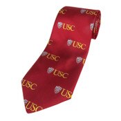 USC SHIELD TIE BY CAMBRIDGE